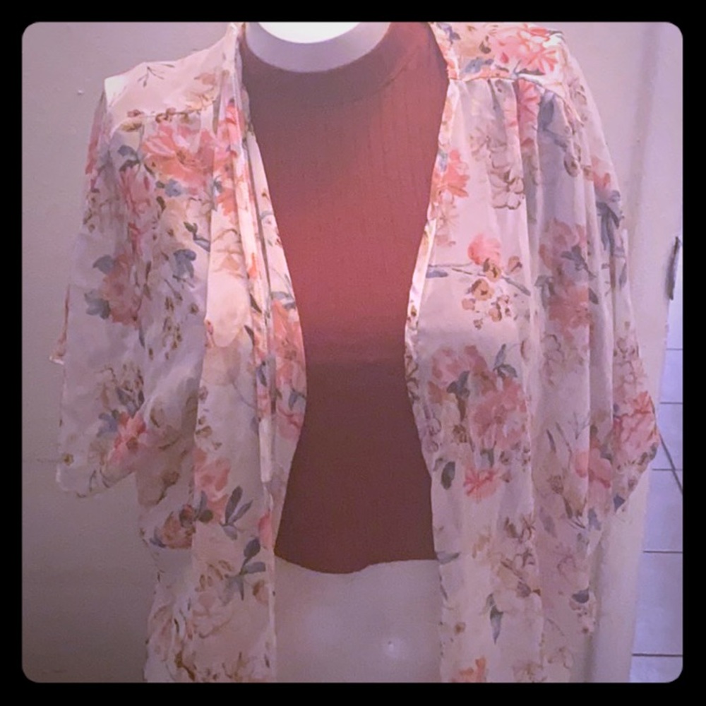 Floral Cardigan